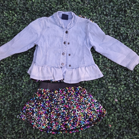 Garanimals Multicolor Sequin Dance Outfit - Picture 3 of 8